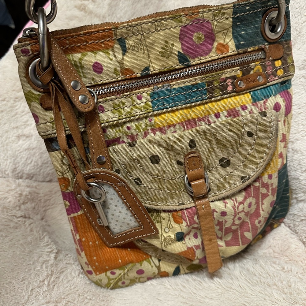 Patchwork Crossbody Bag - image 5